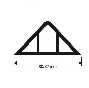 Profile Tencuieli și Glet - Profil Sanfren pentru Muchii la Beton 32x15 2m
