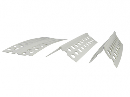 Șuruburi Gips Carton - Coltar PVC cu Unghi Variabil pentru Glet, 25 m/rola