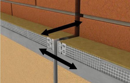 lement de Rost de Dilatatie Continuu Dehnfugenprofil E grey 2.5m [2]