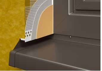 FensterbankAnschlussProfil SP - Element Conexiune Laterala Glaf, 2m [4]