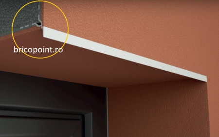 Tropfkante Mit Zuerkannter - Picurator Vizibil cu Plasa Utilizat la Fereastra, Balcon, Soclu, 2.5m [4]