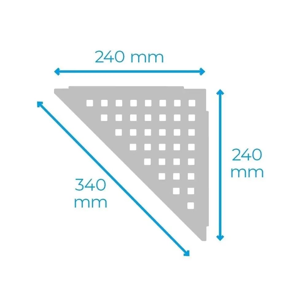 Raft Baie Triunghiular Periat 1mm 340x200x200mm [2]