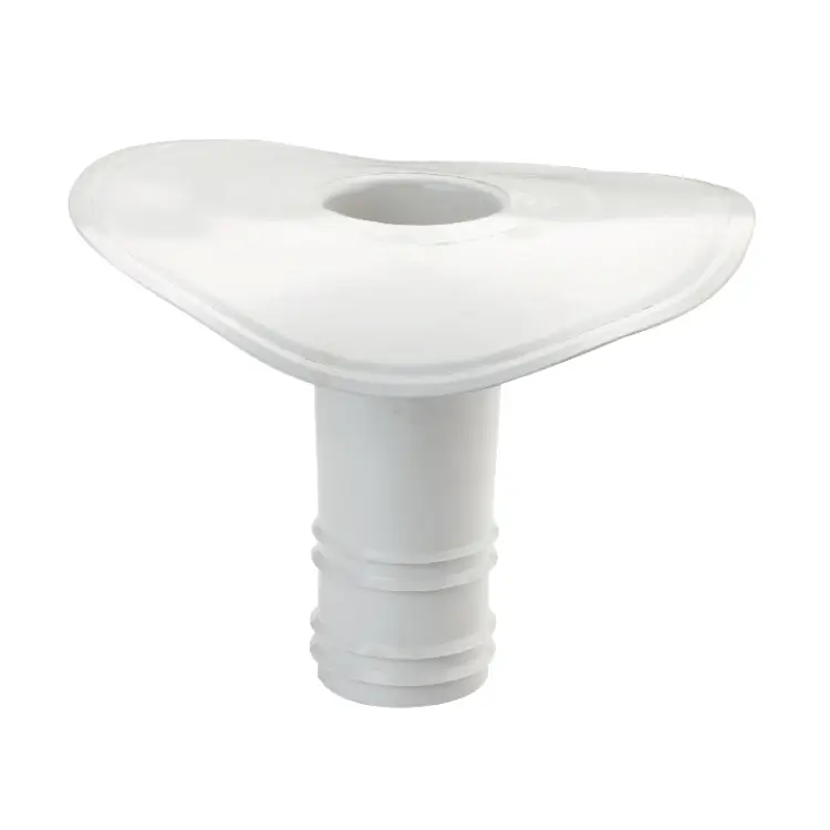Accesorii Hidroizolații - Scurgere Verticală PVC cu Flanșă și ieșire Rotundă Pentru Terase L 250mm D 125mm