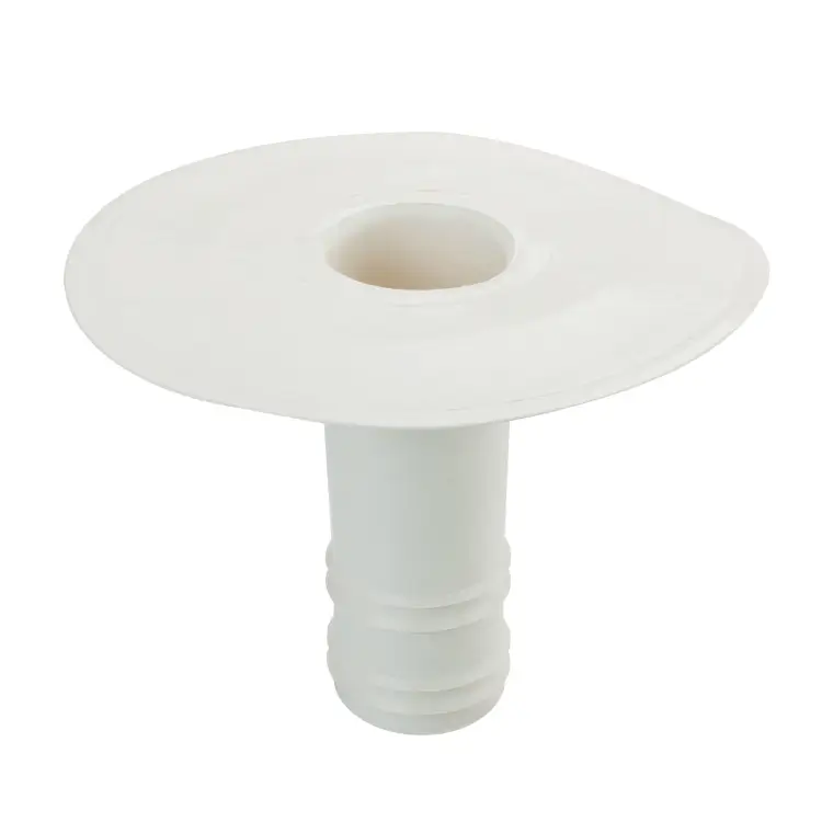 Hidroizolații - Scurgere Verticală TPO cu Flanșă și ieșire Rotundă Pentru Terase L 250mm D 75mm
