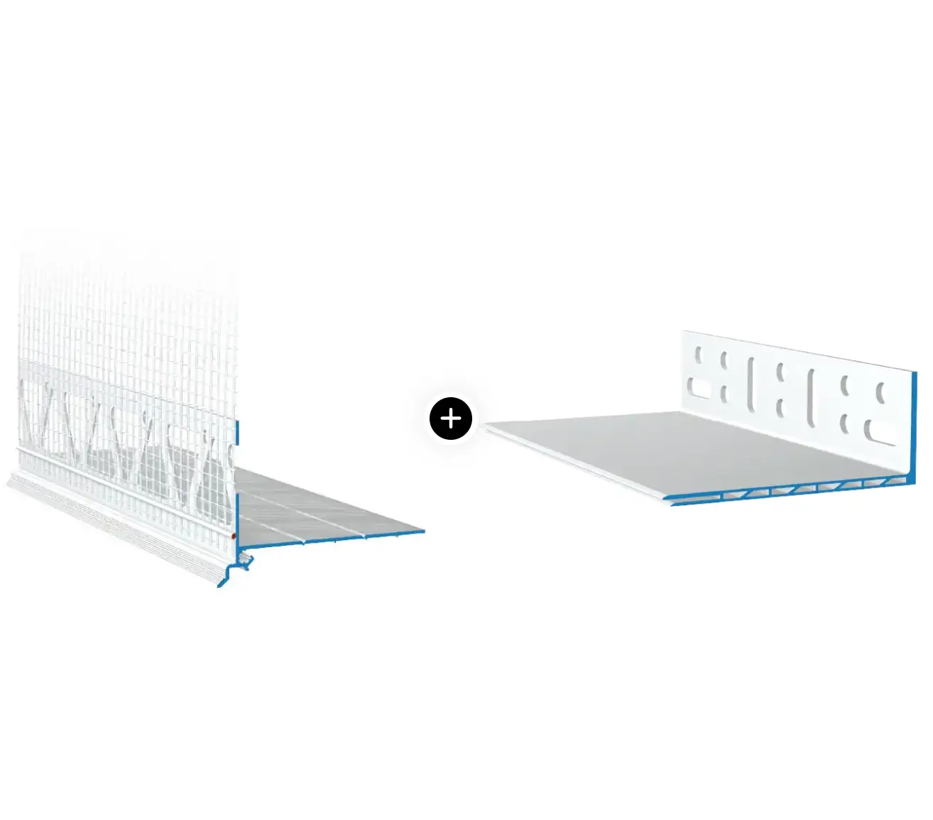 Termoizolații - Set început Soclu Profil + Picurător Termoizolație 200mm
