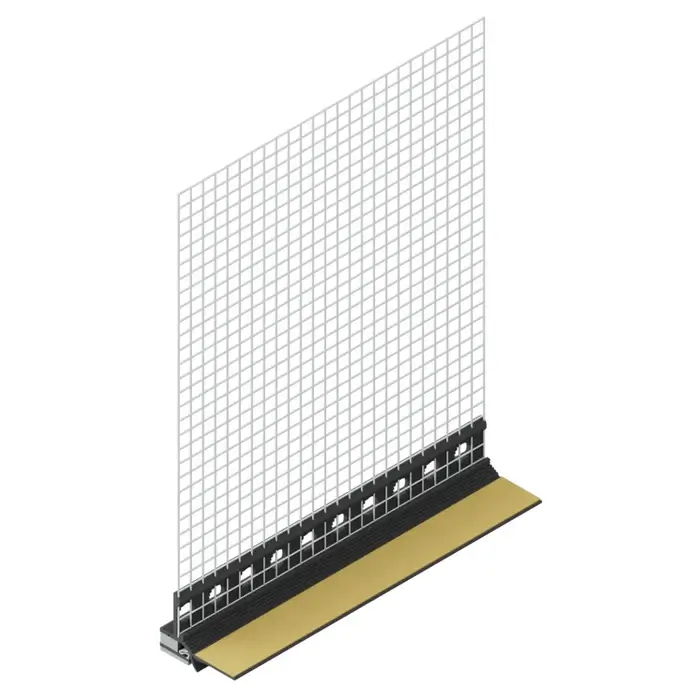 Termoizolații - Profil Etansare si Conexiune Tamplarie Pentru Termosistem cu Lamela Giga Flex Antracit, 10 mm, 2.4 m/buc, 60 m/ set|25buc
