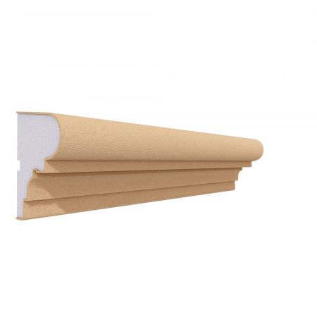 Solbancuri / Pervaze - Solbanc / Pervaz Fereastra de Exterior din Polistiren Expandat Laminat cu Rasina FP205, H 100 x 70 mm, lungime 2m