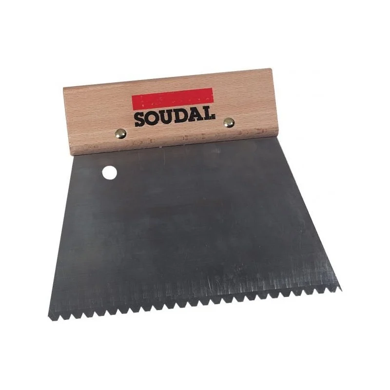 Placări Suprafețe - Spatula Metalica pentru Adeziv Parchet