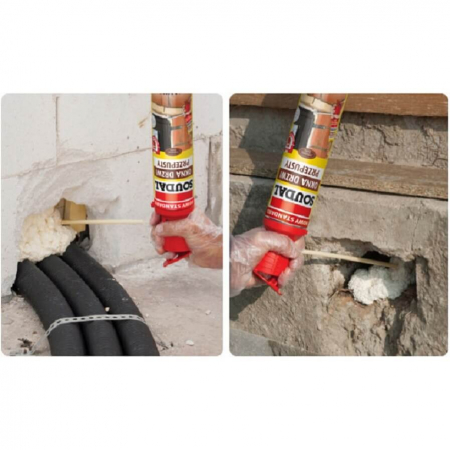 Spumă Poliuretanică Montaj Uși Ferestre Genius Gun 750mL [2]
