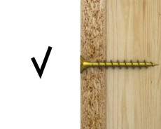 Surub Autofiletant Cu Cap Inecat pentru Lemn PAL OSB UC 3 x 12mm [5]