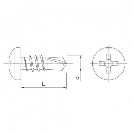 Șurub Autoperforant WS 3.5 x 9.5mm [1]
