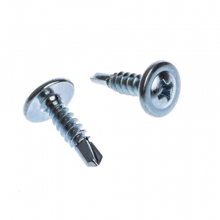 Șuruburi Gips Carton - Șurub Autoperforant Cap Plat din Oțel 4.2 x 13mm