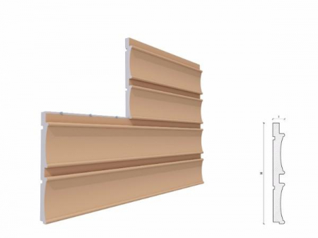 Termosistem Decorativ - Termosistem Decorativ din Polistiren Laminat FPTD04 L2000 x H500 x G40mm