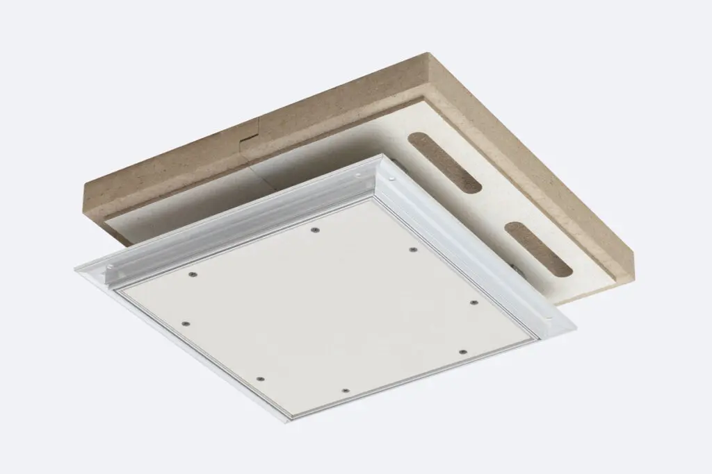 Trapă Vizitare Cu Rezistență la Foc ALUMATIC Ei30 2x12.5mm 600x600mm [1]