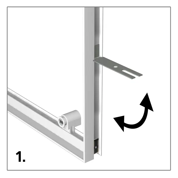 Usita Vizitare Faiantabila PVC + Tabla Galvanizata [2]