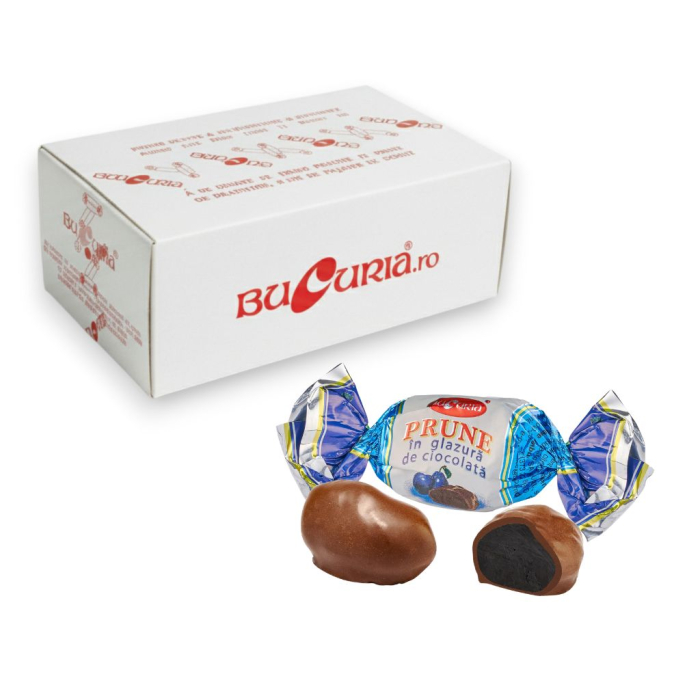 Prune în glazură de ciocolată 2,5 KG [1]