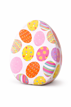 CADOURI DE PASTE - Ou Cadou de Paște Multicolor, Cutie Metalică Decorativă cu Ouă Colorate 100 gr