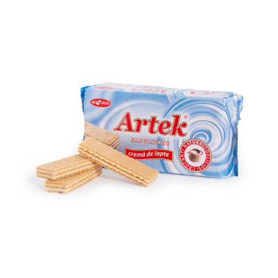 Napolitane - Napolitane Artek cremă de lapte 160gr