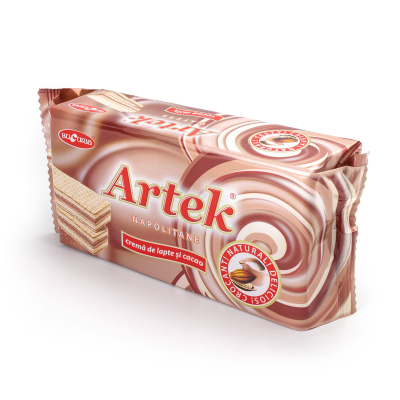 Napolitane - Napolitane Bucuria Artek lapte si cacao 160gr