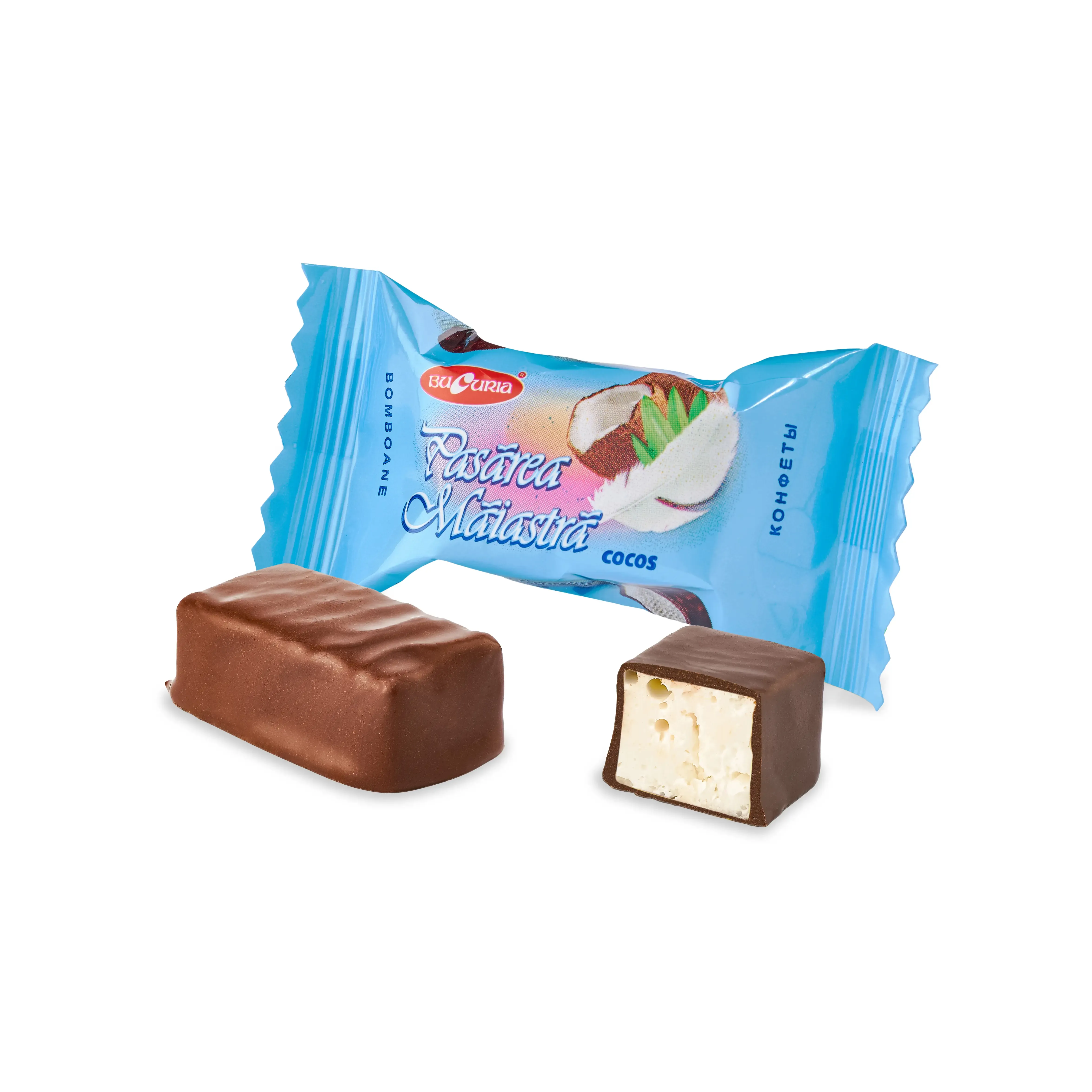 Bomboane - Bomboane Lapte de Pasare (Cocos) 1/150 gr
