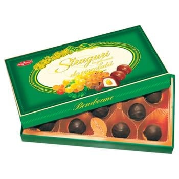 La cutie - Cutie cu bomboane Bucuria  Struguri în ciocolată1/200 gr