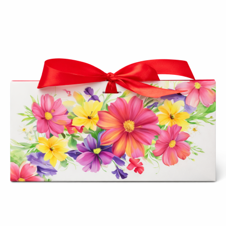 Set 10 cutii Roșii Cadou Mărțișor Bucuria 200g, Bomboane Asortate de Ciocolată, O Primăvară Plină de Bucurii [2]