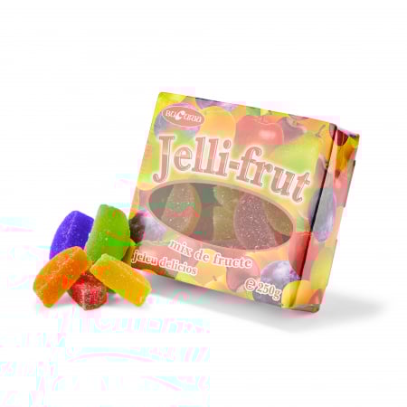 La cutie - Jeleuri Bucuria Jelli-Frut (Mix de fructe) 250gr