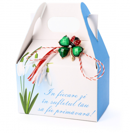 Martisoare Dulci - Martisor Dulce Bucuria Ghiocel (Trifoi)