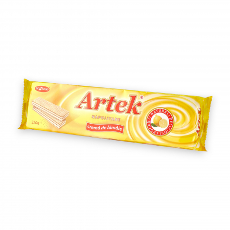Napolitane - Napolitane Artec (lămâie) 320 gr