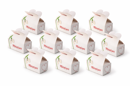 Martisoare Dulci - Set 20 Martisoar Fluture