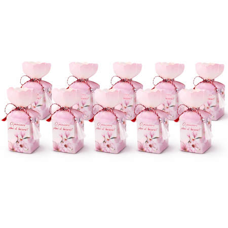 Martisoare Dulci - Set 10 Mărțișoare Magnolie