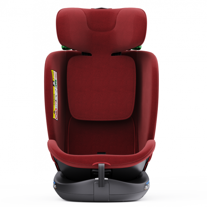 BUF BOOF B-Joy DELUXE iSize Autósülés, 360 °-os, 0-36 kg-os forgatással, 40-150 cm, Red [10]