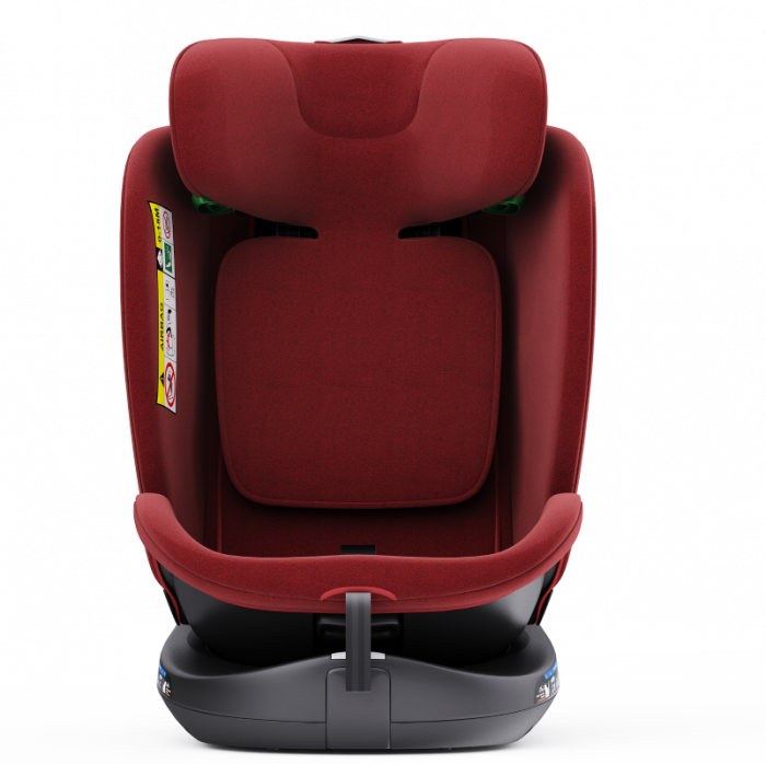 BUF BOOF B-Joy DELUXE iSize Autósülés, 360 °-os, 0-36 kg-os forgatással, 40-150 cm, Red [9]