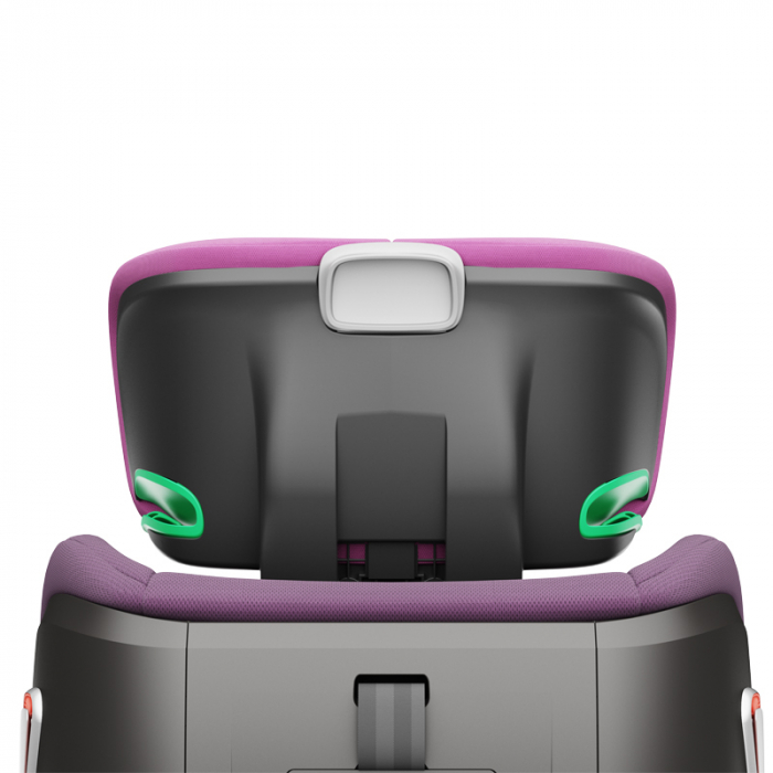 BUF BOOF Platinum DELUXE iSize Autósülés, 360 °-os, 0-36 kg-os forgatással, Top Tether 40-150 cm, Purple [15]