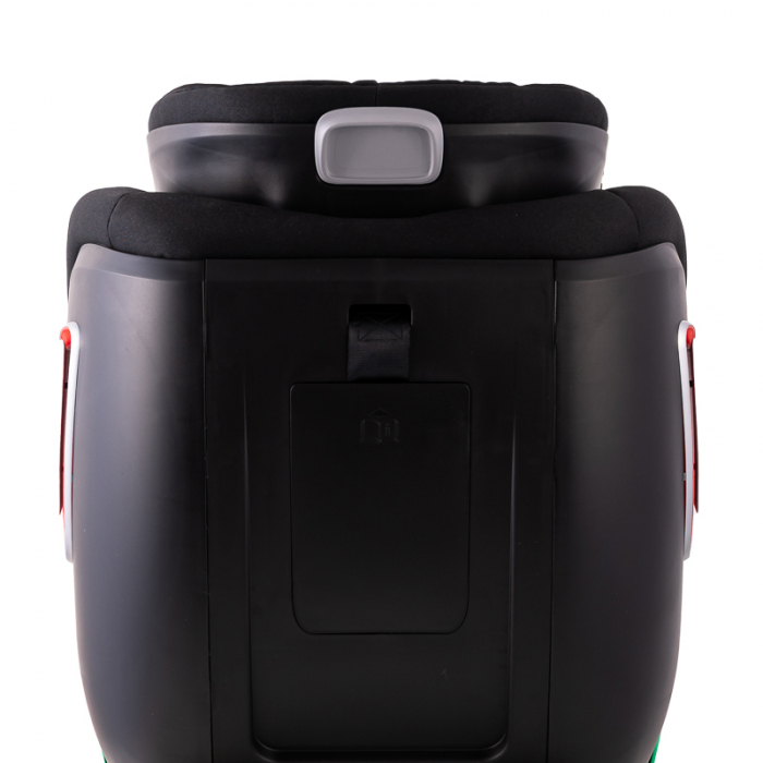 BUF BOOF Platinum DELUXE iSize Autósülés, 360 °-os, 0-36 kg-os forgatással, Top Tether 40-150 cm, BlackJeans [13]