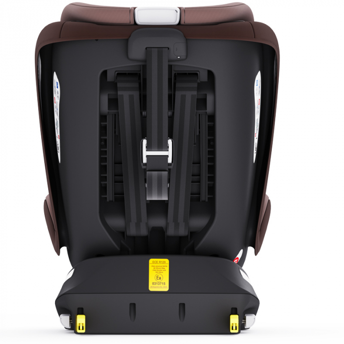BUF BOOF TWT Plus iSize Autósülés, 360 °-os, 0-36 kg-os forgatással, 40-150 cm, Coffee [9]