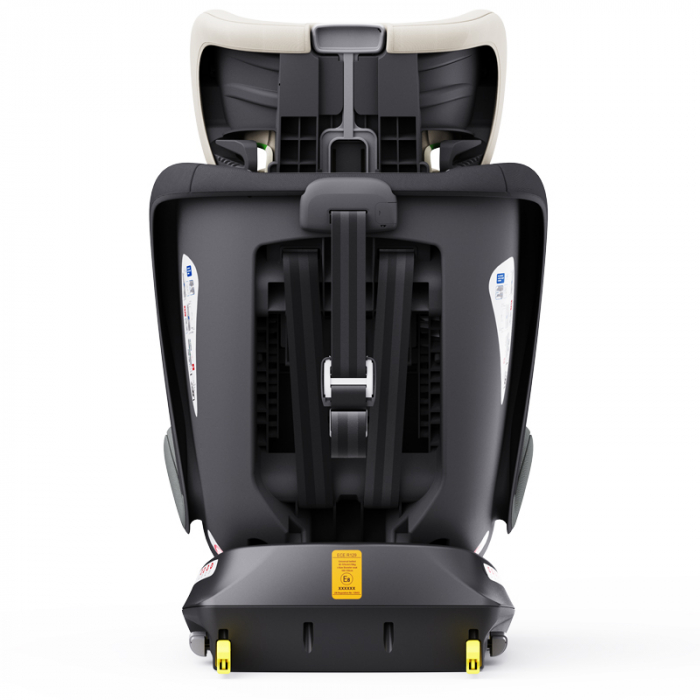 BUF BOOF TWT Plus iSize Autósülés, 360 °-os, 0-36 kg-os forgatással, 40-150 cm, MandaraGrey [14]