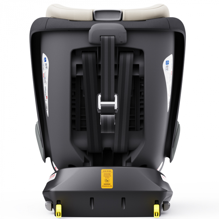 BUF BOOF TWT Plus iSize Autósülés, 360 °-os, 0-36 kg-os forgatással, 40-150 cm, MandaraGrey [13]