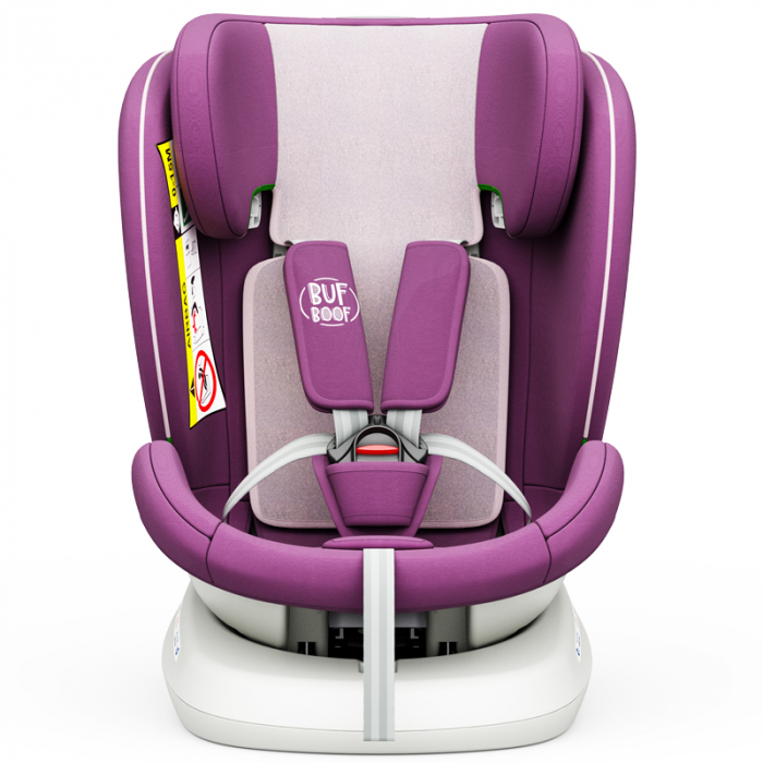 BUF BOOF TWT Plus iSize Autósülés, 360 °-os, 0-36 kg-os forgatással, 40-150 cm, Purple [10]
