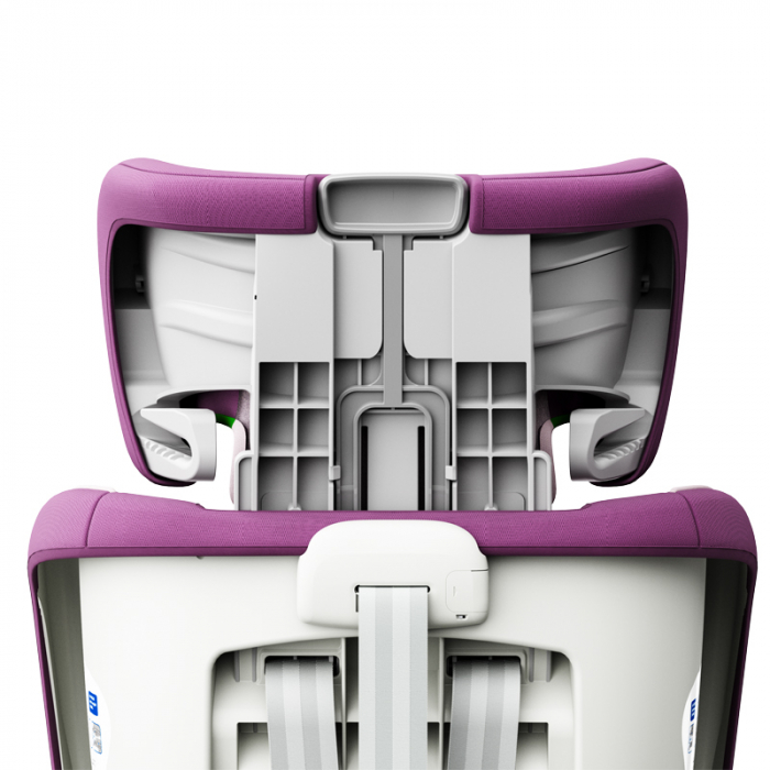 BUF BOOF TWT Plus iSize Autósülés, 360 °-os, 0-36 kg-os forgatással, 40-150 cm, Purple [13]