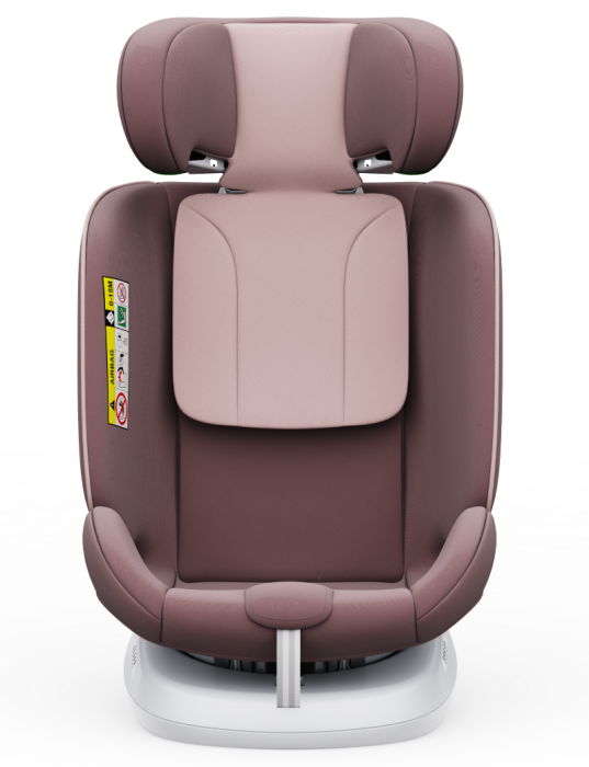 BUF BOOF TWT Plus iSize Autósülés, 360 °-os, 0-36 kg-os forgatással, 40-150 cm, LightPurple [14]