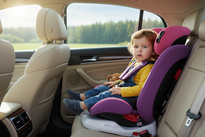 BUF BOOF® TWT Plus DELUXE i-Size R129 360°-ban forgatható ISOFIX autósülés 40–150 cm 0–36 kg UnicornPink [5]