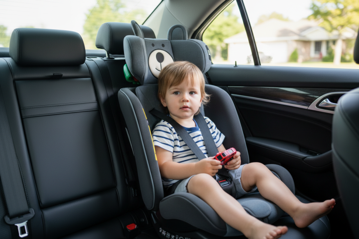 BUF BOOF TWT Plus iSize Autósülés, 360 °-os, 0-36 kg-os forgatással, 40-150 cm, UrsBlack [11]