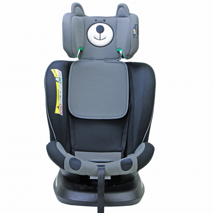 BUF BOOF TWT Plus iSize Autósülés, 360 °-os, 0-36 kg-os forgatással, 40-150 cm, UrsBlack [9]