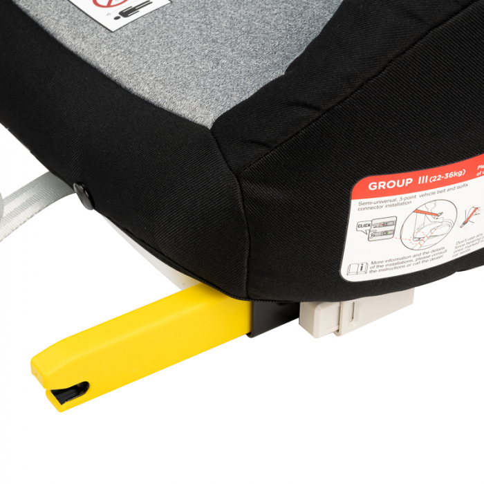 Hero BUF BOOF Isofix autós ülésmagasító, DuoGrey [3]