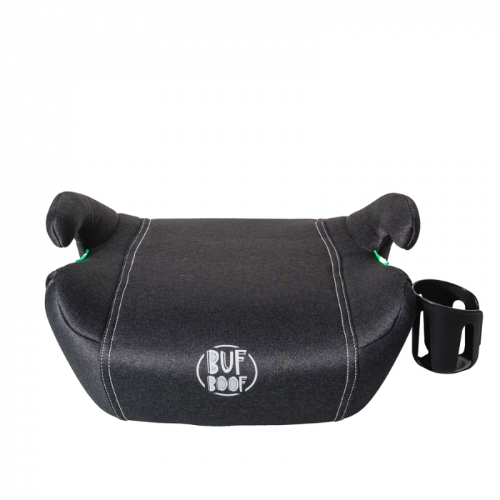 Hero BUF BOOF Isofix autós ülésmagasító R129 ISize 125-150 22-36 kg, DarkGrey [2]