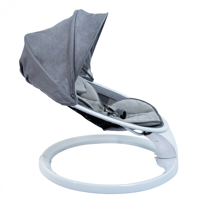 W5 hordozható intelligens elektromos bölcső, multifunkcionális, Bluetooth kapcsolat, 5 mozgásmodul, távirányító, EasyTouch funkció, szürke színű [6]