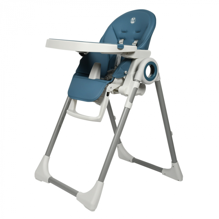 X-6 BUF BOOF Grey etetőszék, 180 fokig 4 dőlésszög, 7 állítható magasság, DarkBlue [6]