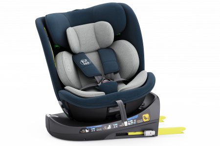 BUF BOOF B-Joy DELUXE iSize Autósülés, 360 °-os, 0-36 kg-os forgatással, 40-150 cm, Blue [1]