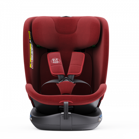 BUF BOOF B-Joy DELUXE iSize Autósülés, 360 °-os, 0-36 kg-os forgatással, 40-150 cm, Red [7]